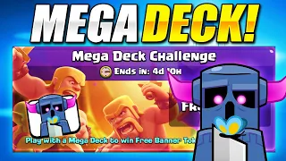 Clash Royale Mega Deck Challenge with Random Decks