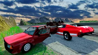 TESTAMOS OS CARROS PARA O FILME, VIDA REAL BeamNG.drive MULTIPLAYER