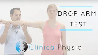 Shoulder Drop Arm Test for Rotator Cuff Tear | Clinical Physio