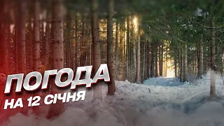 ❄ Погода на 12 січня: найхолодніше - на лінії фронту, снігом засипле майже всі регіони України