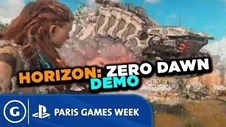 Horizon: Zero Dawn Stage Demo - Paris Games Week 2015 Sony Press Conference