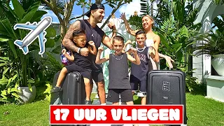 ONZE LANGSTE VLUCHT OOIT VLIEGEN VOOR ONZE DROOMVAKANTIE! | #810