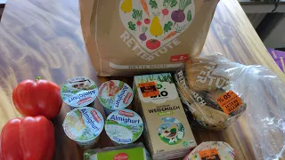 Meine erste #rettertüte vom Lidl mit zusätzlichen Schnäppchen #foodhaul für 15,21€