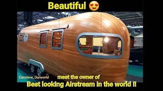 Airstream design at it's best. Amazing to see and amazing owner too!! Our world let's go see it ✈️..