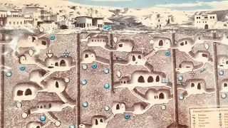 ¿Dónde se escondían los cristianos?. Ciudad Subterránea de Kaymakli, Capadocia,  Turquía.