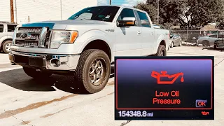How to Fix “Low Oil Pressure” Message on 2011-2021 Ford F-150