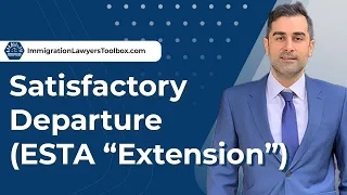 Satisfactory Departure ESTA “Extension”