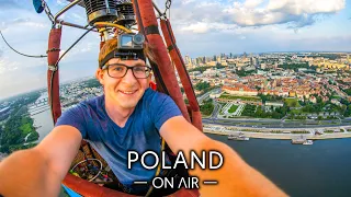 Lot balonem nad Warszawą!| VLOG Polska z nieba | POLAND ON AIR by Maciej Margas & Aleksandra Łogusz