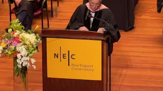 Dr. Paul Simon - Commencement Address at New England Conservatory for Music Class of 2024