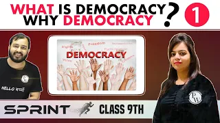 What is Democracy? Why Democracy? 01 | Political Science | Class 9 | NCERT | Sprint