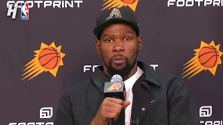 Kevin Durant Talks about Wemby & Loss vs Spurs, Postgame Interview