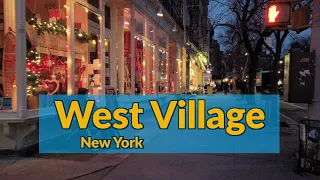 NEW YORK WEST VILLAGE : Walk the streets of the iconic Manhattan neighborhood at twilight.