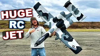 GIANT A-10 TWIN 70mm Thunderbolt II RC EDF Jet Warbird!!!