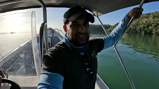 HAND LINE DEFEATS ELECTRIC REEL!!! Fishing Trip Giveaway - Gulf Of Paria, Trinidad