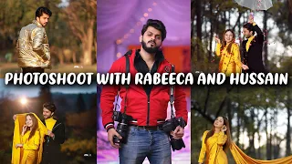 A Day With Hussain Tareen & Rabeeca | Photoshoot | @RabeecaKhan  | @hussain.tareen