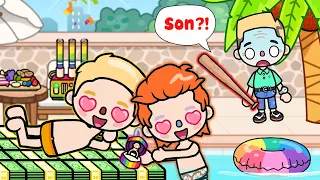 Dad Found Out My Terrible Secret 🙅‍♂️😨🌈 Sad Story | Toca Life World | Toca Boca