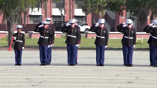 Parris island recruit training graduation march 2023