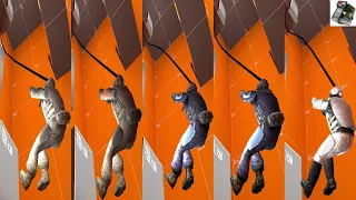 Half-Life 2: Combine Soldier Wall Rappel All Types Test
