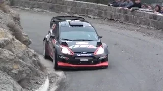 [HD] WRC Rallye Monte Carlo 2012 - Wilson/Martin (Ford Fiesta WRC) - PS 15 Lantosque Luceram