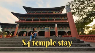 $4/Night Temple Stay in Lumbini Nepal - 🇳🇵
