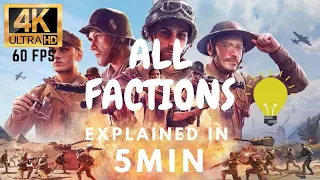 Company of Heroes 3 - What is the best faction ? Explained [4K / 60FPS] AMD 6900XT - i5 13600K build