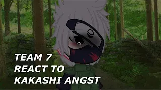 Team 7 React To Kakashi Angst / GCRV / mmoyn