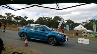 Drag Race BMW X6M vs Mercedes Benz E63AMG