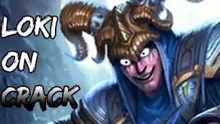 loki on crack - smite montage