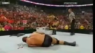 Batista vs Randy Orton 2009 No Holds Barred