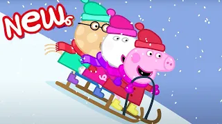 Peppa Pig in Hindi - The Snow Monster - द स्नो मॉन्स्टर - हिंदी Kahaniya - Hindi Cartoons for Kids
