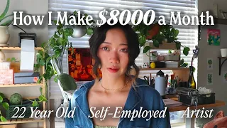 How I Make Money as a Cozy Self-Employed Artist ✿ The BIG Q&A: Finance, Taxes, Small Biz, Confidence