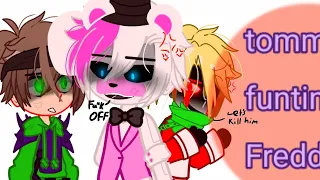 mcyt+sbi+em[tommy girlfriend] react to tommy as funtime freddy [fnaf x dsmp]