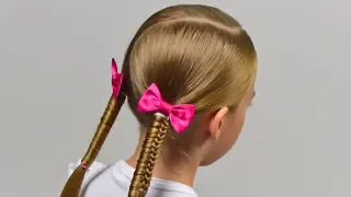 Back to School hairstyle 2019 ★ Chinese Staircase Braids ★ Little girls hairstyles #83 #LGH