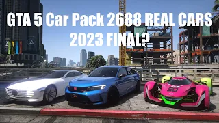 GTA 5 Car Pack 2688 REAL CARS  2023