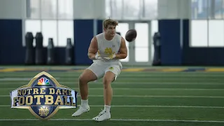 Michael Mayer's highlights from 2023 Notre Dame Pro Day | NBC Sports