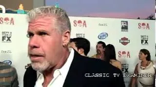 Ron Perlman at Sons of Anarchy Season 5 Premiere