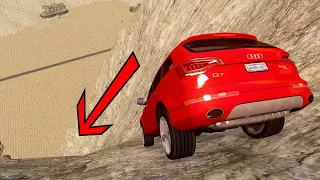 GTA 4 Cliff Drops Crashes with Real Cars mods #23