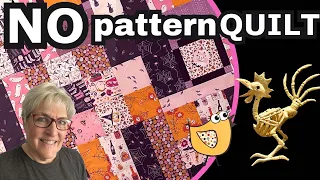 Make This Easy NO Pattern Scrappy Quilt