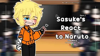 # 💢 Sasuke's react to Naruto ┊ SasuNaru ┊Omegaverse - AU ┊ Part 1 🇪🇸🇧🇷🇺🇸 - なる ‹ 3