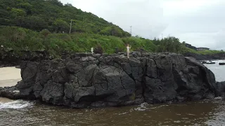 Waimea Bay March 11 2021 Rock Jump!