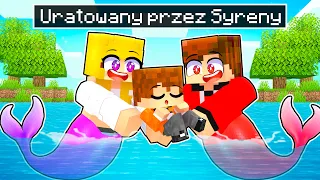 ZOSTAŁEM URATOWANY PRZEZ SYRENY W MINECRAFT!