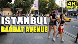 ISTANBUL WALK TOUR  🇹🇷 BAĞDAT AVENUE KADIKÖY  | 4K  60FPS UHD | TURKEY 2021