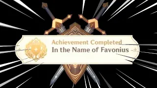 only 5% Traveler can get this Stupid Achievement in the name of favonius Genshin impact