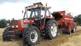 Fiat 90-90 DT Baling w/ Hesston 4700 Baler | Pure Sound