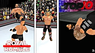 WR3D 2K20: Top 10 WWE Royal Rumble 2021 Moments!