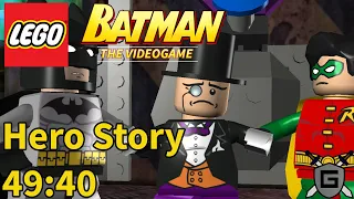 [FWR] Hero Story Speedrun In 49:40 - LEGO Batman: The Videogame