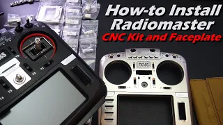 Complete How-to Install Radiomaster TX16s CNC Kit and Faceplate