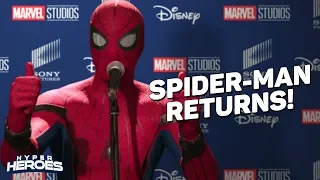 Spider-Man Returns to the Marvel Cinematic Universe - Hyper Heroes