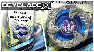 NEW Pegasis Cosmos 3-60RF BEYBLADE X REVIEW (3D Print)