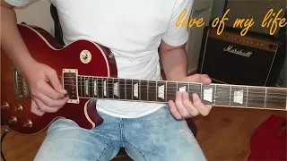 Queen - Love of my life (electric guitar cover)